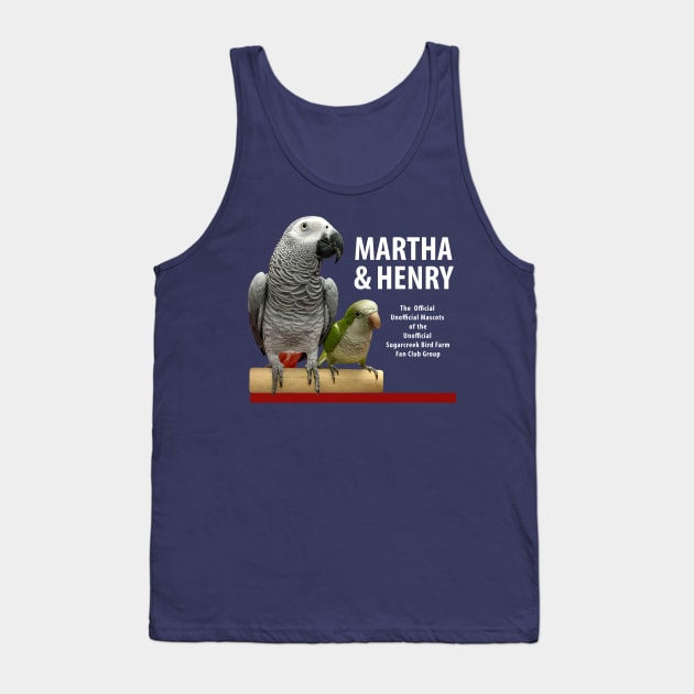 Martha & Henry (2) Tank Top by Just Winging It Designs